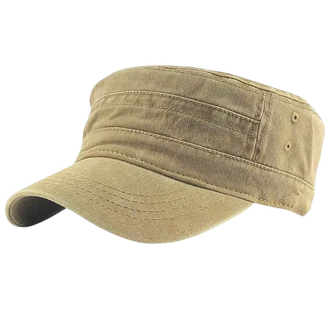 Washed Cotton Cadet Cap | DENVER