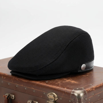 Wool Blend Flat Cap | HUDSON