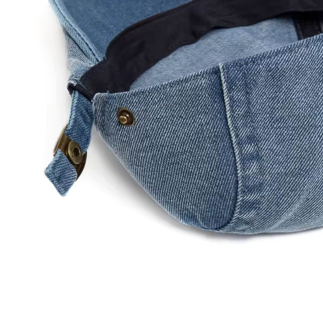 Stonewashed Denim Cap | BOZEMEN