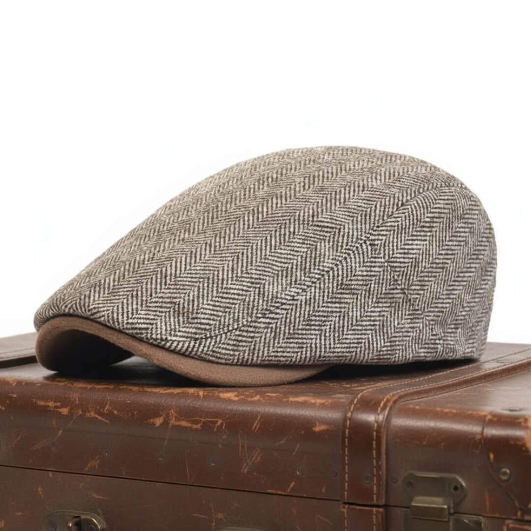 Wool Herringbone Ivy Cap | ROME