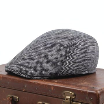 Herringbone Cotton Blend Cap | PUEBLO
